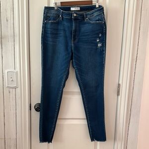 KanCan Women's Skinny Jeans - Blue